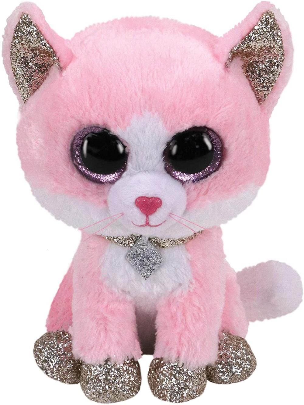 Ty Beanie Boo Fiona Pembe Kedi 15 cm Diğer TY36366