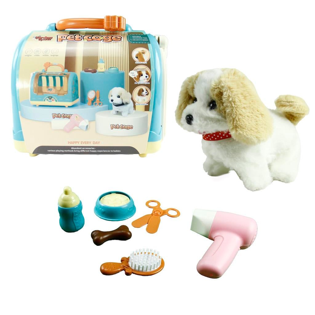 VARDEM TASIMA CANTALI PILLI KOPEK OYUN SETI SARI 3615 1 Diğer VAR WL 3615 1