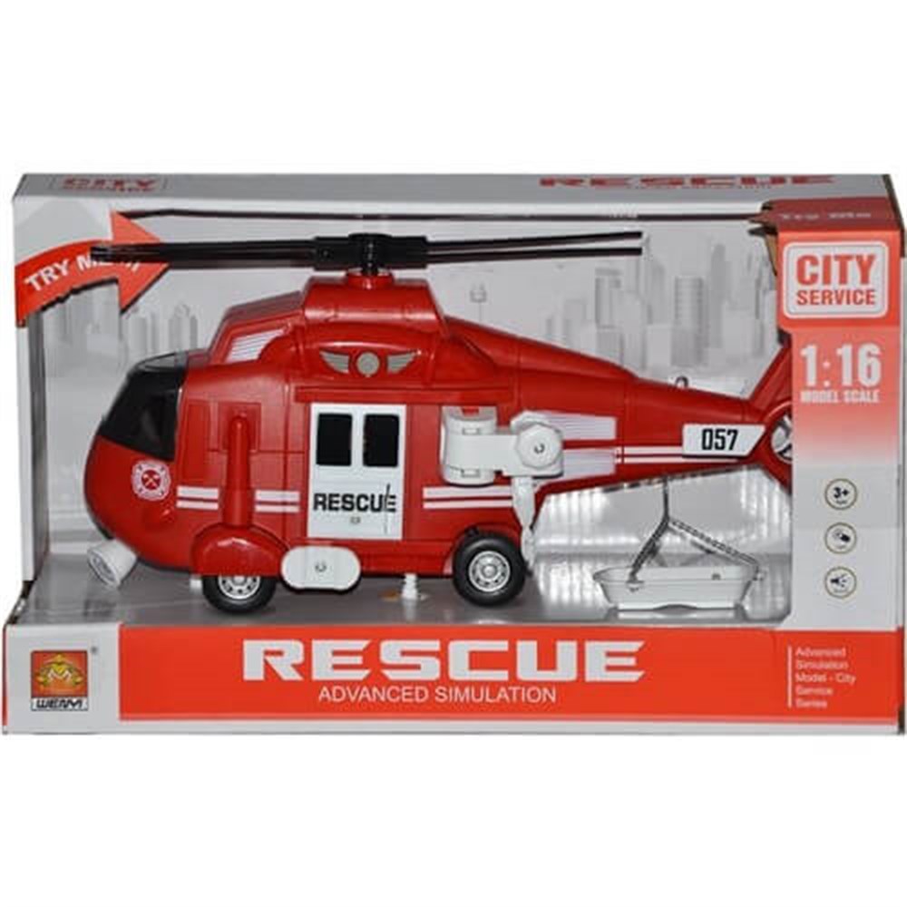 Büyük Boy Sesli Işıklı Helikopter Diğer WY750A