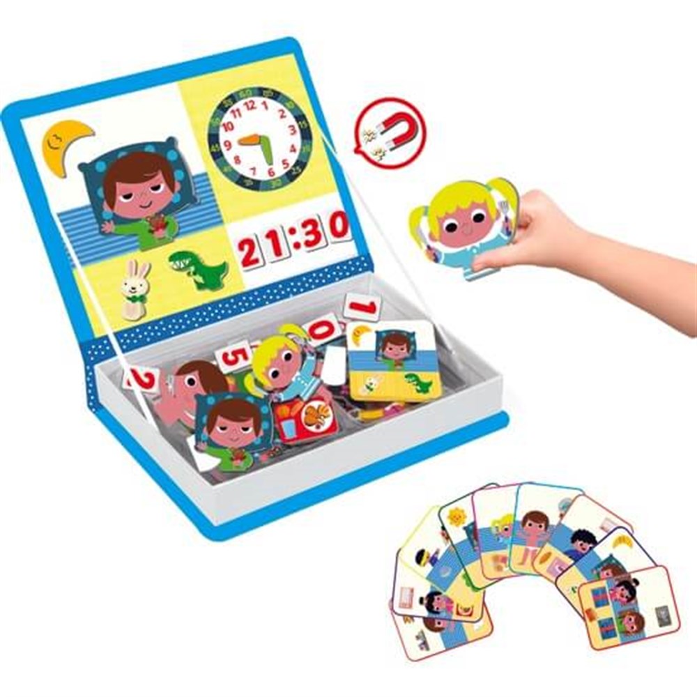 Diytoy Manyetik Zamanı Öğreniyorum TAB MQ1529 Diytoy TAB MQ1529