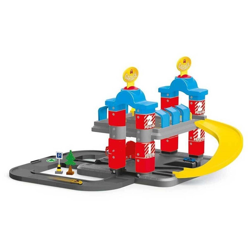 Dolu 2 Katlı Otopark Oyun Seti Dolu DL5157