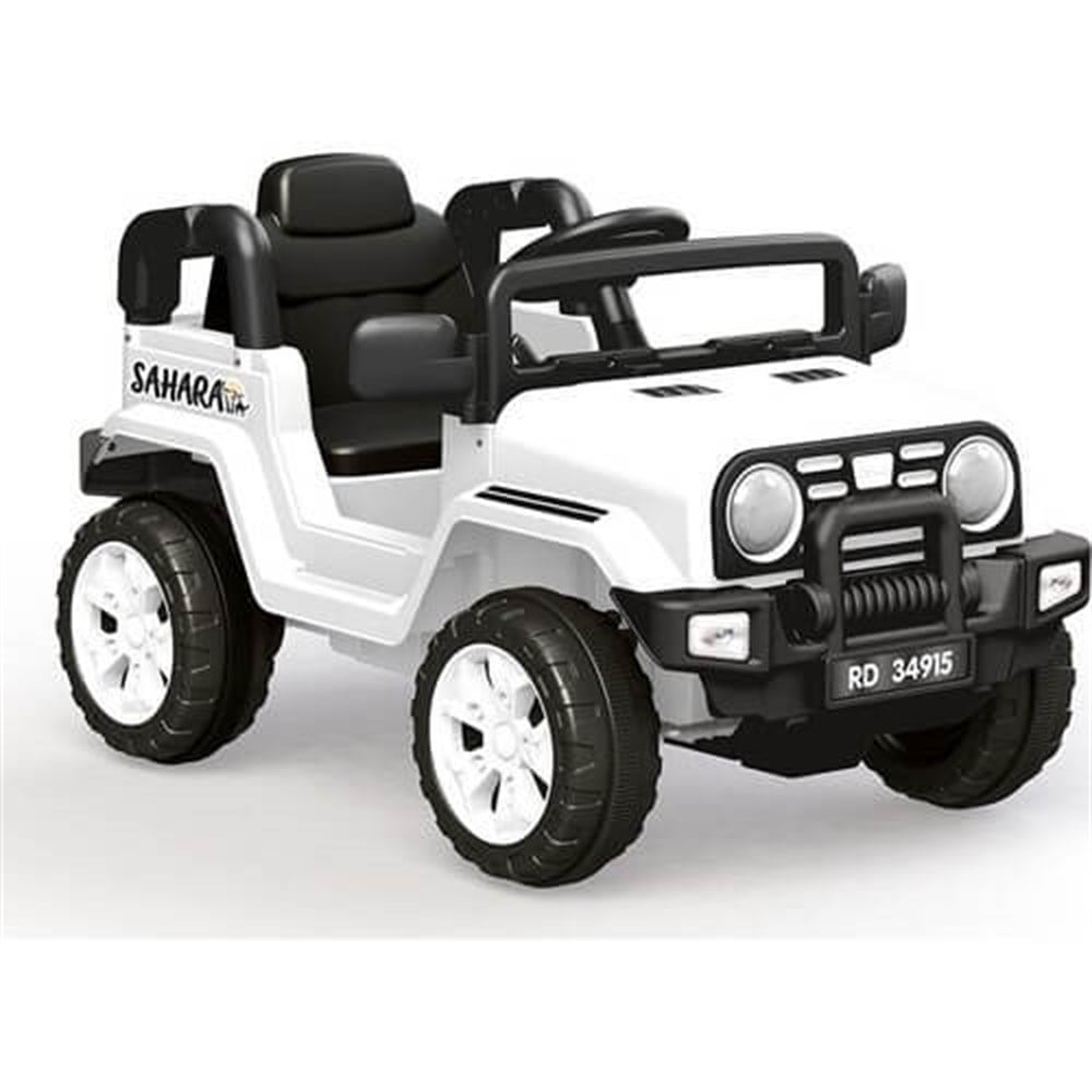 Dolu Neon (Sahara) 12 V Uzaktan Kumandalı Akülü Araba Beyaz Dolu DL8086