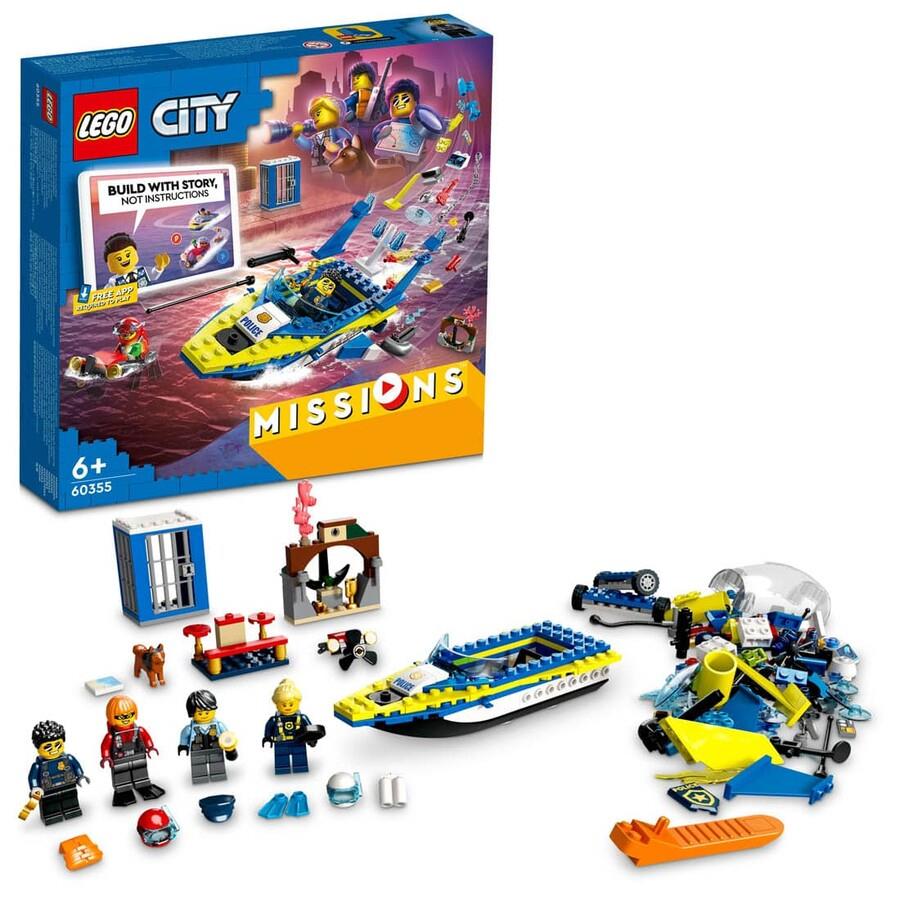 LEGO CITY SU POLISI DEDEKTIF GOREVLERI 60355 Diğer LSC60355
