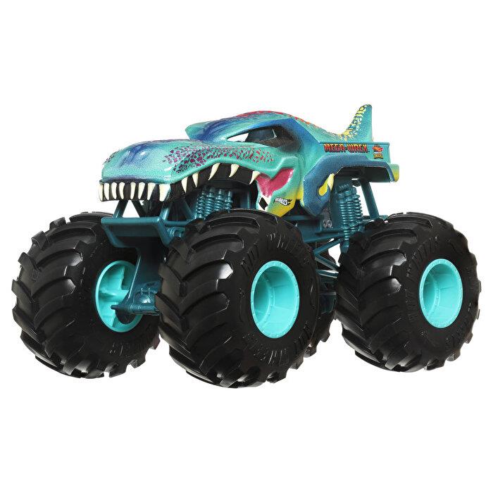 HOT WHEELS MONSTER TRUCKS 1:24 ARABALAR MEGA WREX FYJ83-HKM58 Diğer HKM58