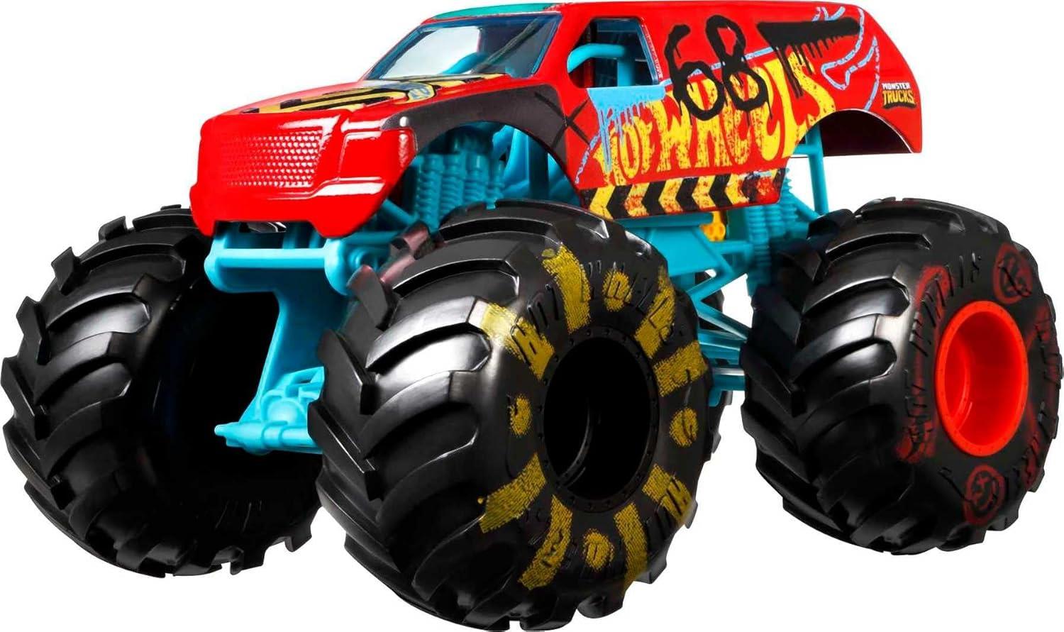 HOT WHEELS MONSTER TRUCKS 1:24 DEM DERBY FYJ83-JDR01 Diğer JDR01