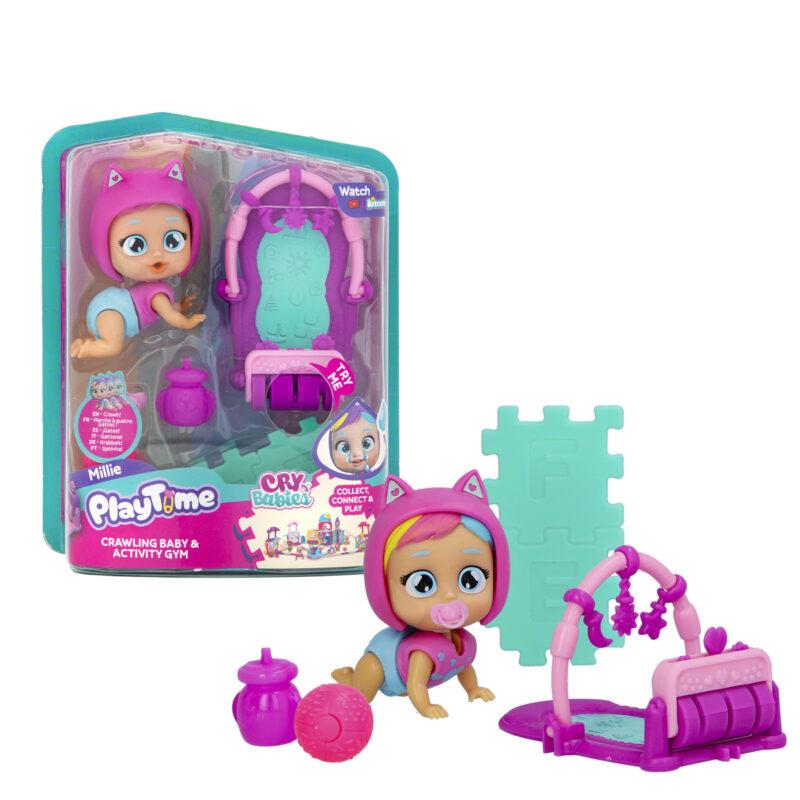 CRY BABIES PLAY TIME MINI MILLIE BEBEK VE AKTIVITE HALISI CYP04000 Diğer CYP04000