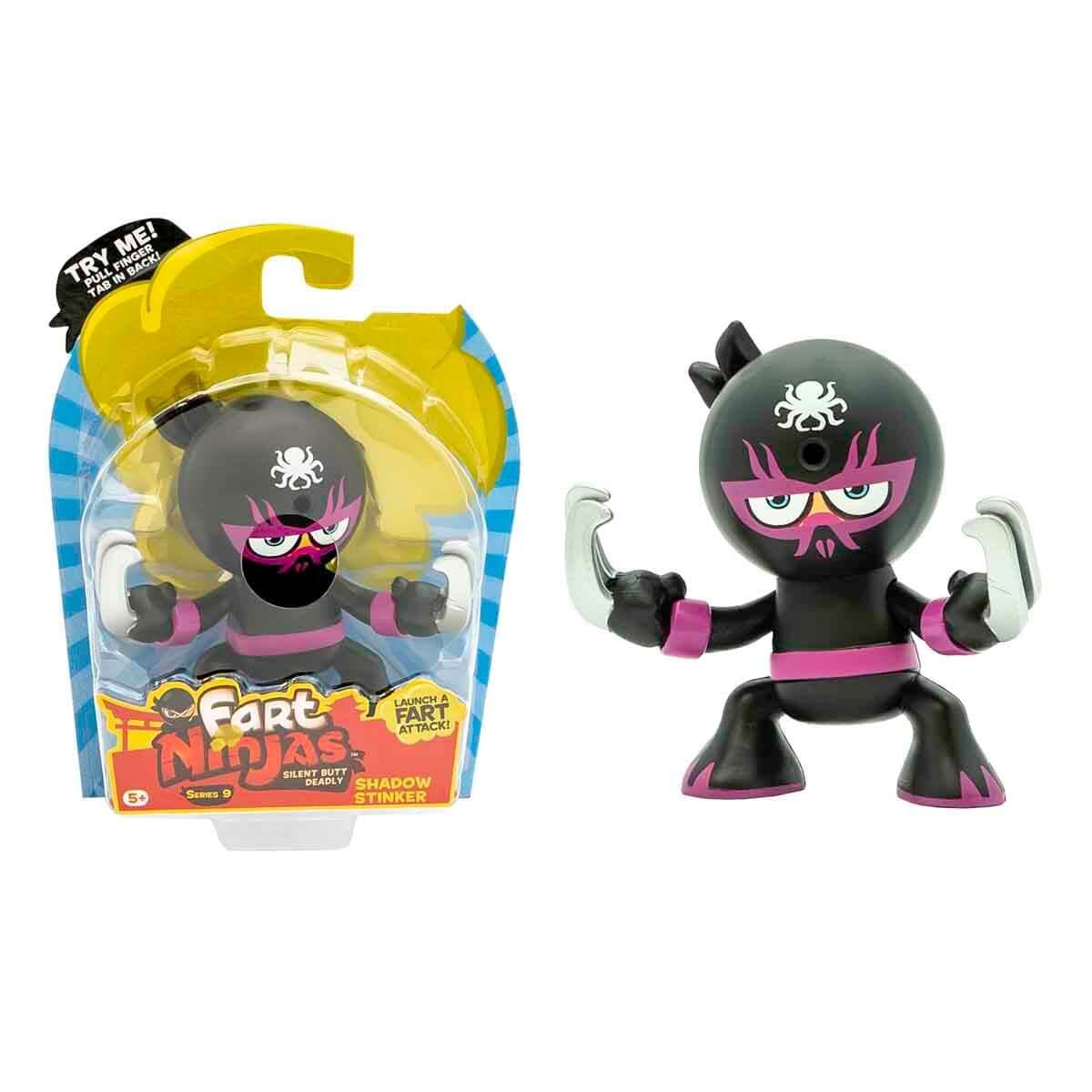 FART NINJAS GAZ CIKARAN SENSORLU FIGUR S9 FAN02001 - SHADOW STINKER Diğer FAN02001 SHS