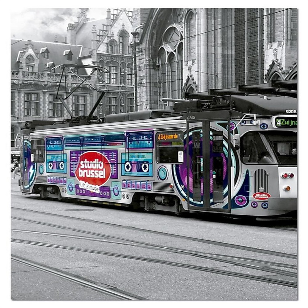  Educa Puzzle Ghent's Tram Belgium 16358 500 Parça Puzzle Educa HD16358