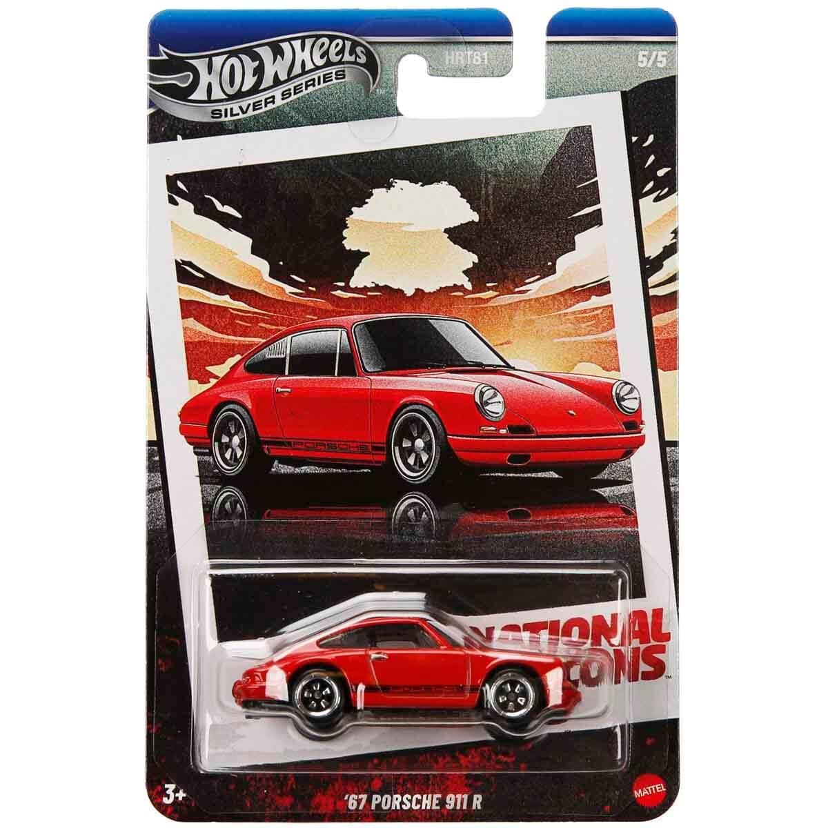 HOT WHEELS VINTAGE PREMIUM ARABALAR 67 PORSCHE 911 R HRT81-JBY86 Diğer JBY86