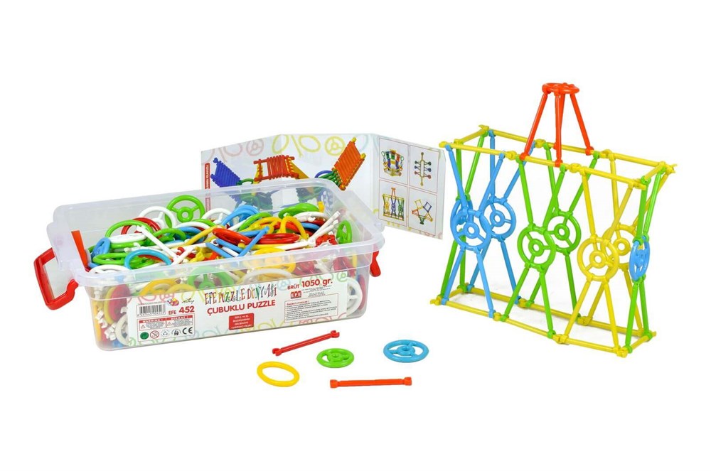 Çubuklu Puzzle Büyük Boy Efe Oyuncak EFE 452