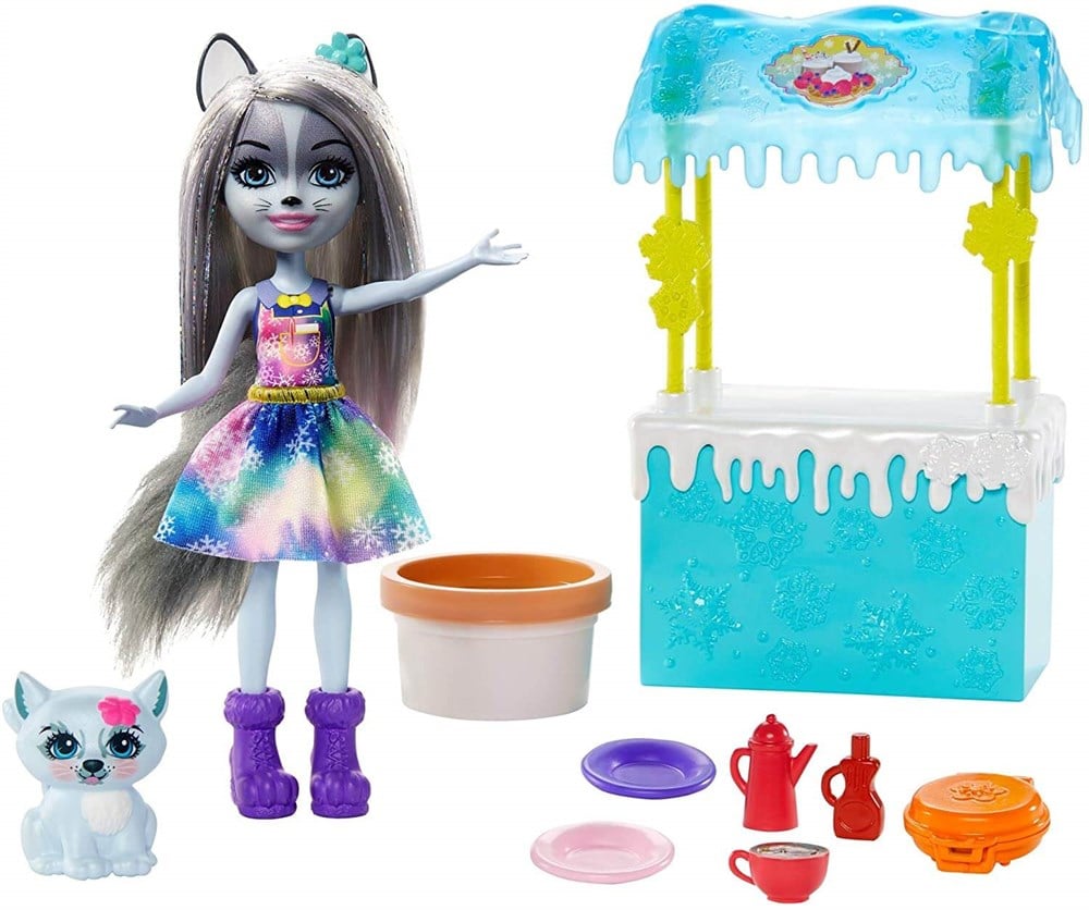 Enchantimals Eğlenceli Oyun Setleri Serisi GJX35-GJX37 Enchantimals GJX37