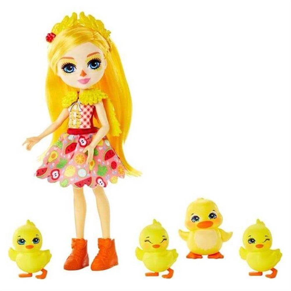 Enchantimals Aile Serileri Oyun Seti Dinah Duck Gjh43-Gjh45 Enchantimals GJX45