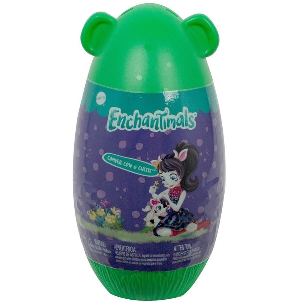 Enchantimals Yumurtadan Çıkan Bebekler Serisi GPL94-GTM35 Cambrie Cow Ricotta & Cheese Enchantimals GTM35