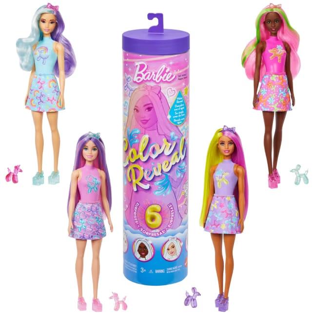 BARBIE COLOR REVEAL BALONDAN HAYVAN FIGURLERI SERISI JFV58 Diğer JFV58