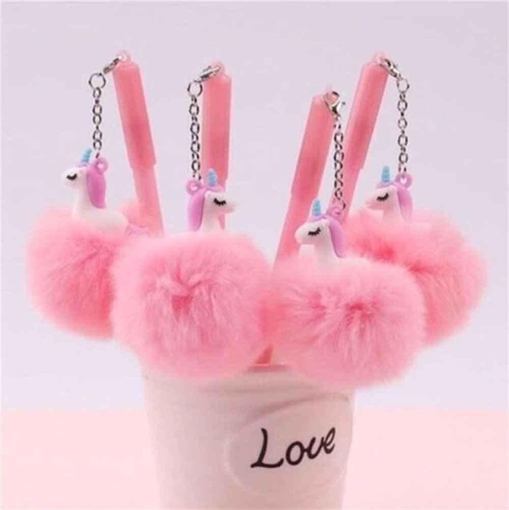 Fantasialand Unicorn Pompom Başlıklı Kurşun Kalem Fantasialand FAN KUK010