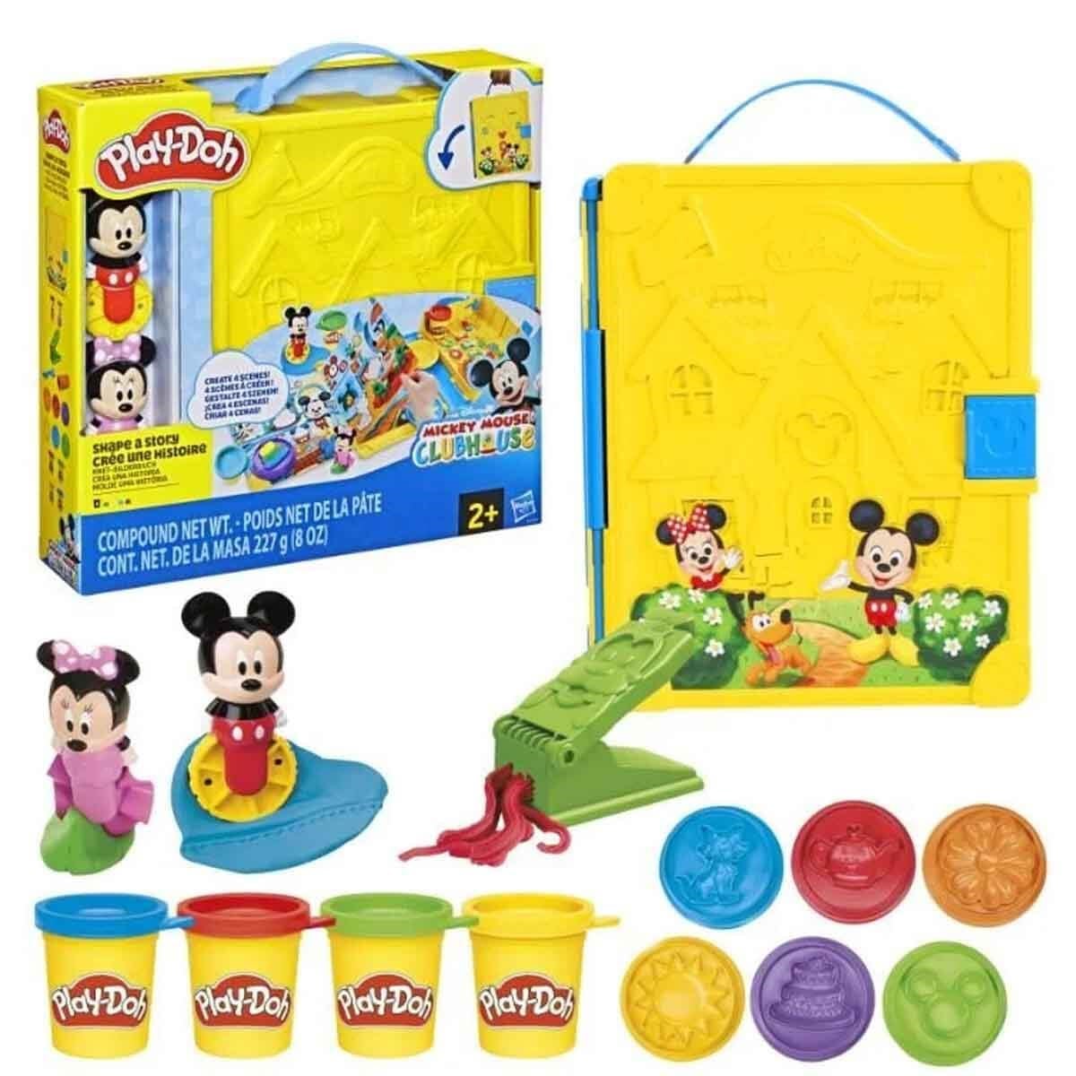 PLAY DOH DISNEY JUNIOR MICKEY MOUSE HIKAYE OLUSTURMA OYUN HAMURU SETI G2324 Play Doh G2324