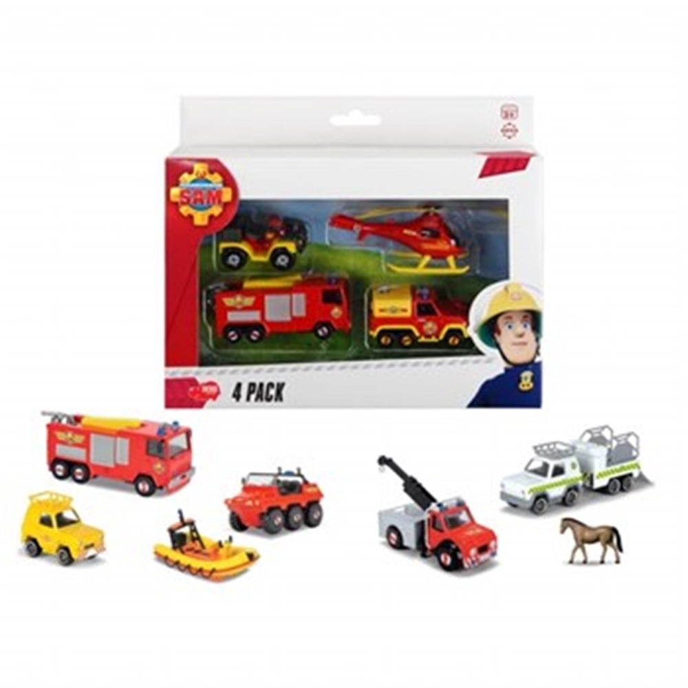 Fireman Sam 4'lü Paket