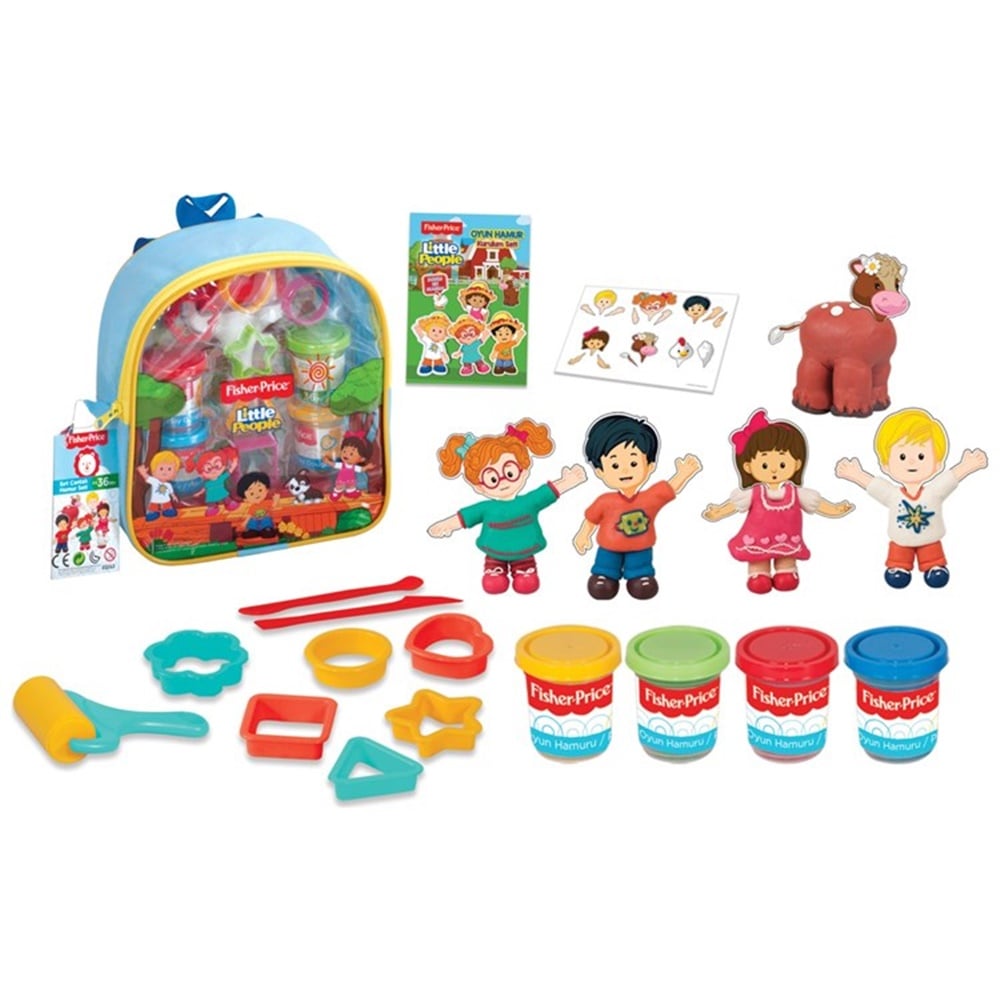 Fisher Price Çantalı Oyun Hamuru Seti