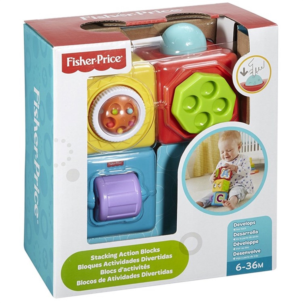 Fisher Price Eğlenceli Küpler DHW15