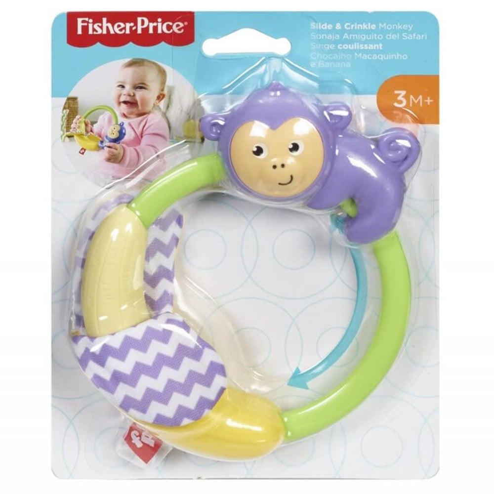 Fisher Price Sevimli Dostlar Dişlik Ve Çıngıraklar Maymun Ggf02-Ggf06 Fisher Price GGF06