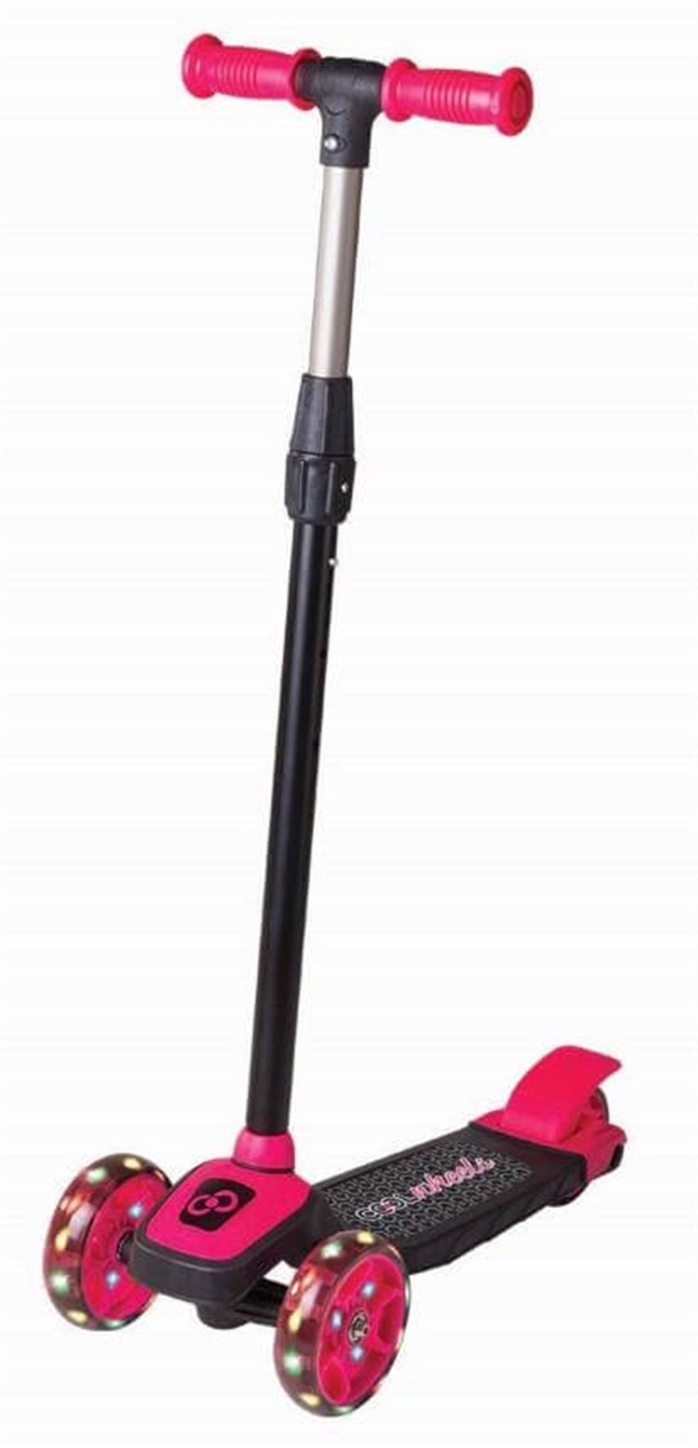 Cool Wheels Twist Led Işıklı 3 Tekerlekli Scooter Pembe Furkan FR56048
