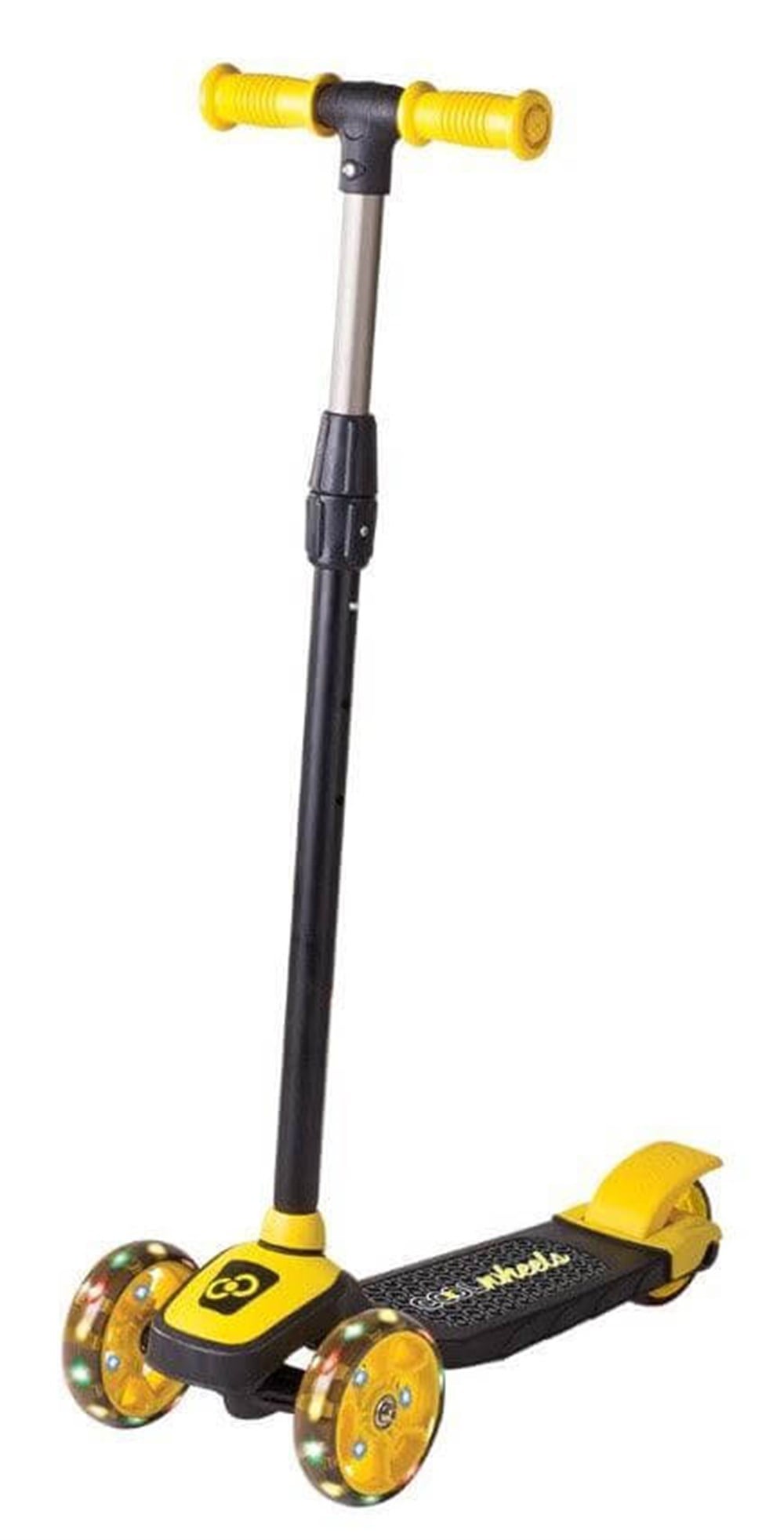 Cool Wheels Twist Led Işıklı 3 Tekerlekli Scooter Sarı Furkan FR58925