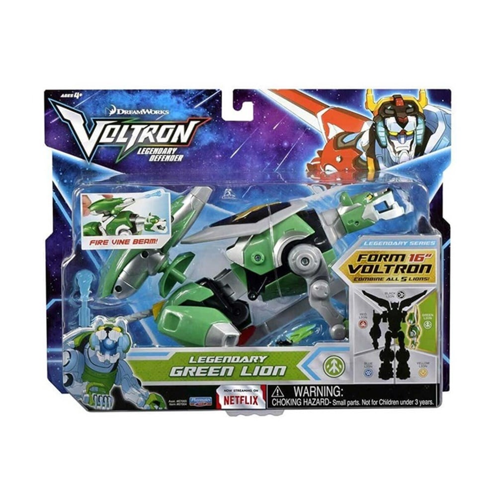 VOLTRON DELUKS AKSYION FIGURLER 67004 LEGENDARY GREEN LION Giochi Preziosi VLA02010