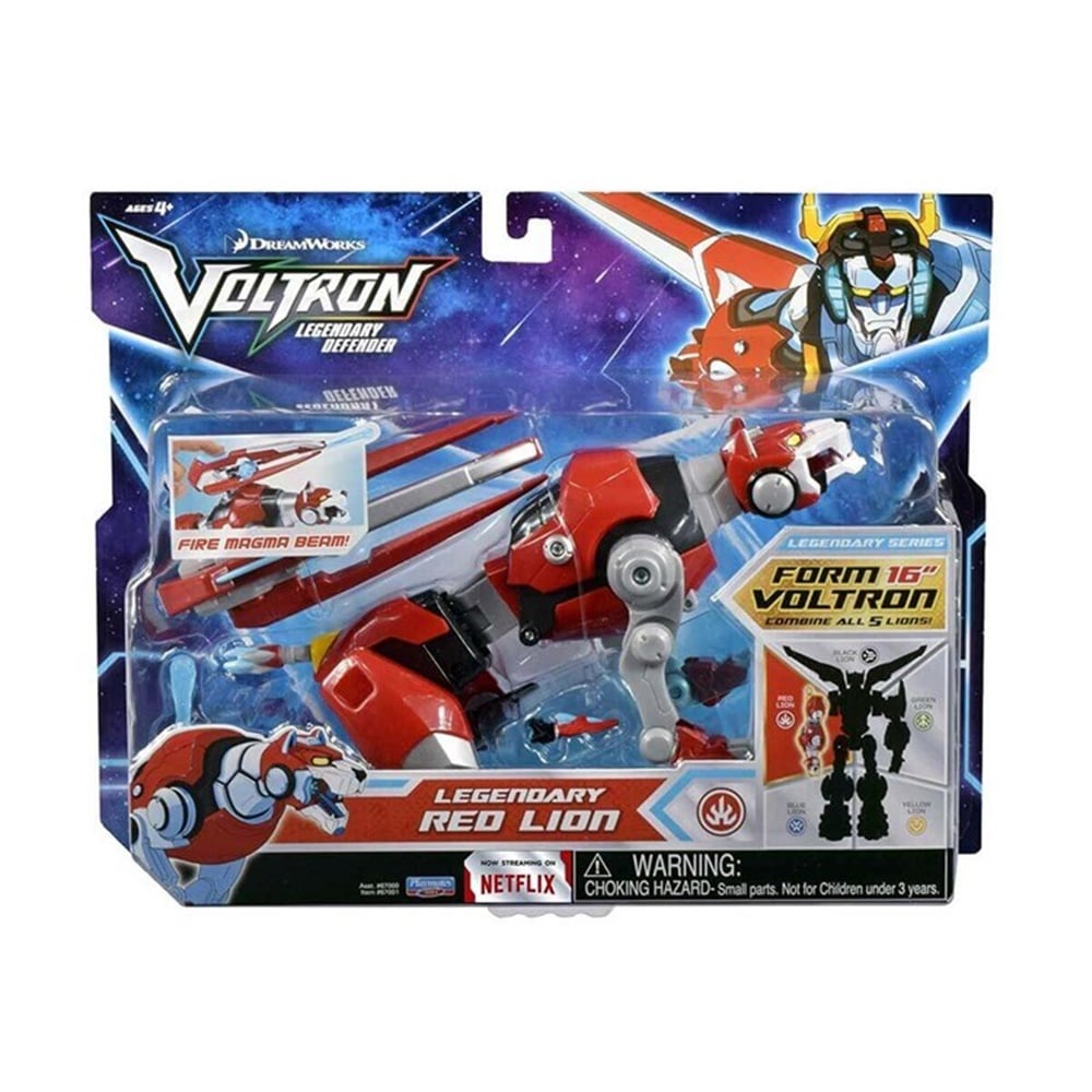 VOLTRON DELUKS AKSYION FIGURLER 67001 LEGENDARY RED LION Giochi Preziosi VLA02013
