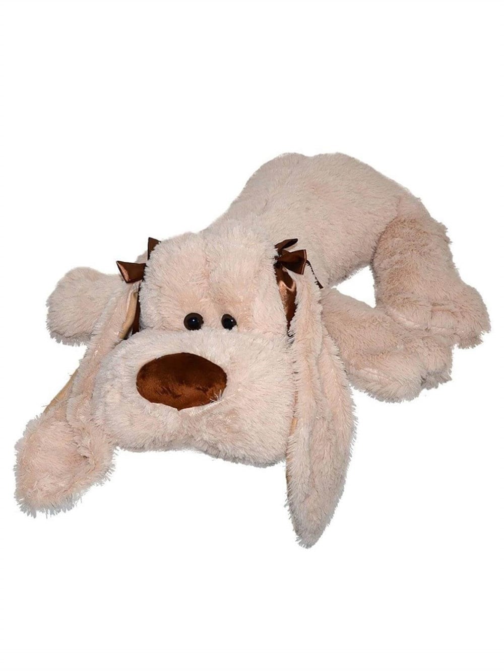 Yatan Tembel Köpek Peluş 45 cm Halley Oyuncak PL62021