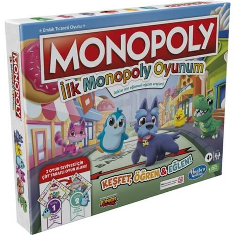 Monopoly İlk Monopoly Oyunum F4436 Hasbro F4436
