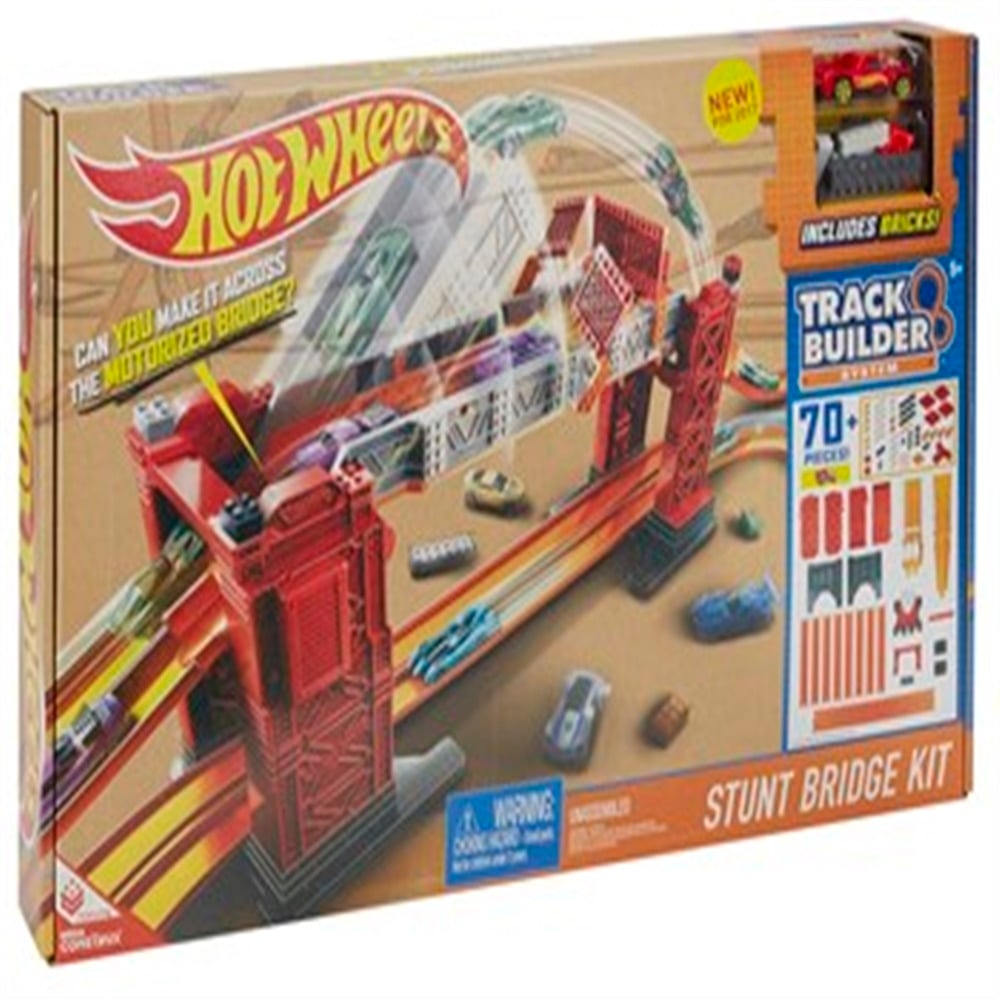 Hot Wheels Track Builder Köprü Macerası Yarış Seti DWW97