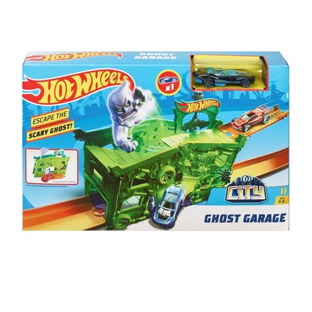 Hot Wheels Şehir Başlangıç Setleri Ghost Garage Fjn34- Fjn38 Hot Wheels FJN38