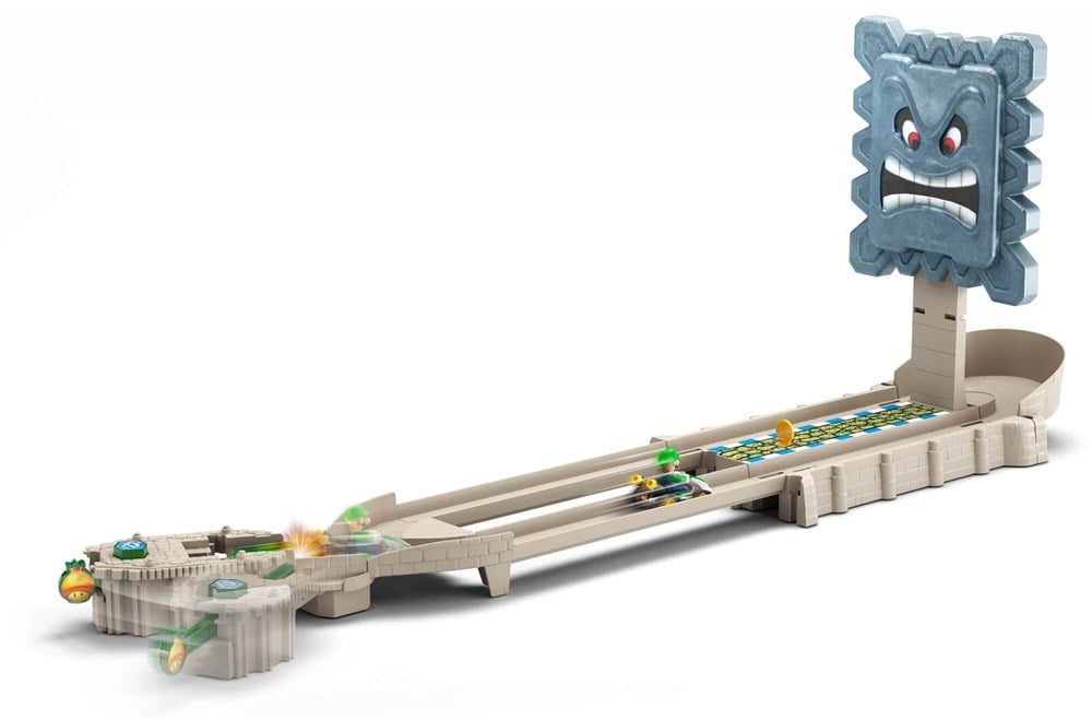 Hot Wheels Mario Kart Çılgın Yaratıklar Oyun Seti Thwomp Ruins GCP26-GFY46 Hot Wheels GFY46