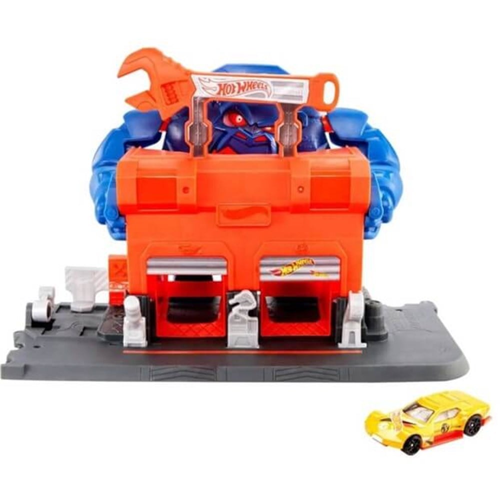 Hot Wheels Şehir Macerası Oyun Setleri Gorilin Garaj Saldırısı FNB05-GJK89 Hot Wheels GJK89