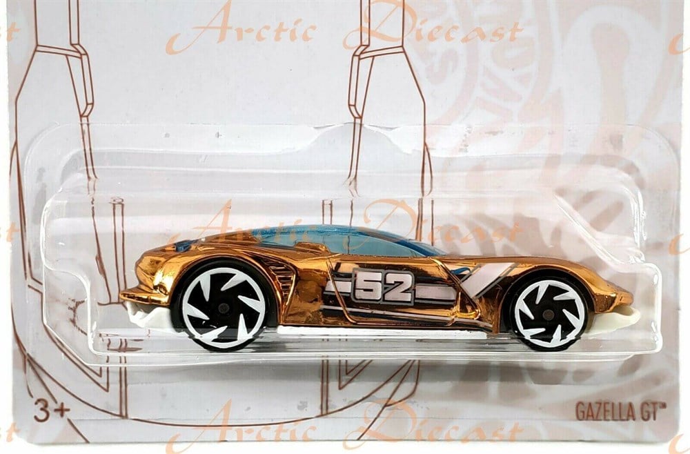 Hot Wheels Parlak Ve Krom Özel Seri Gazella Gt GJW48-GJW55 Hot Wheels GJW55