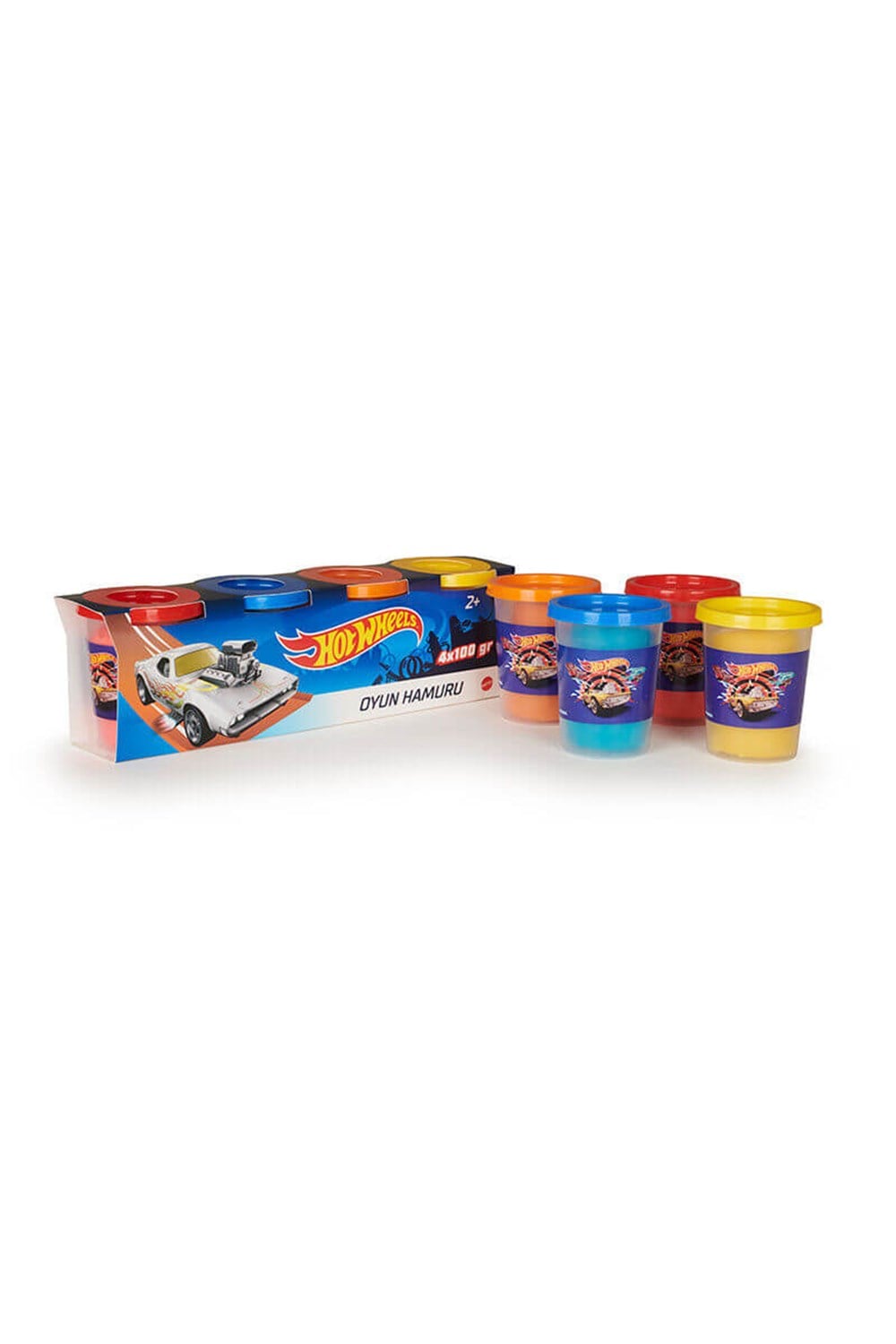 Hot Wheels Oyun Hamuru 4lü 400 Gr Hot Wheels GPN19