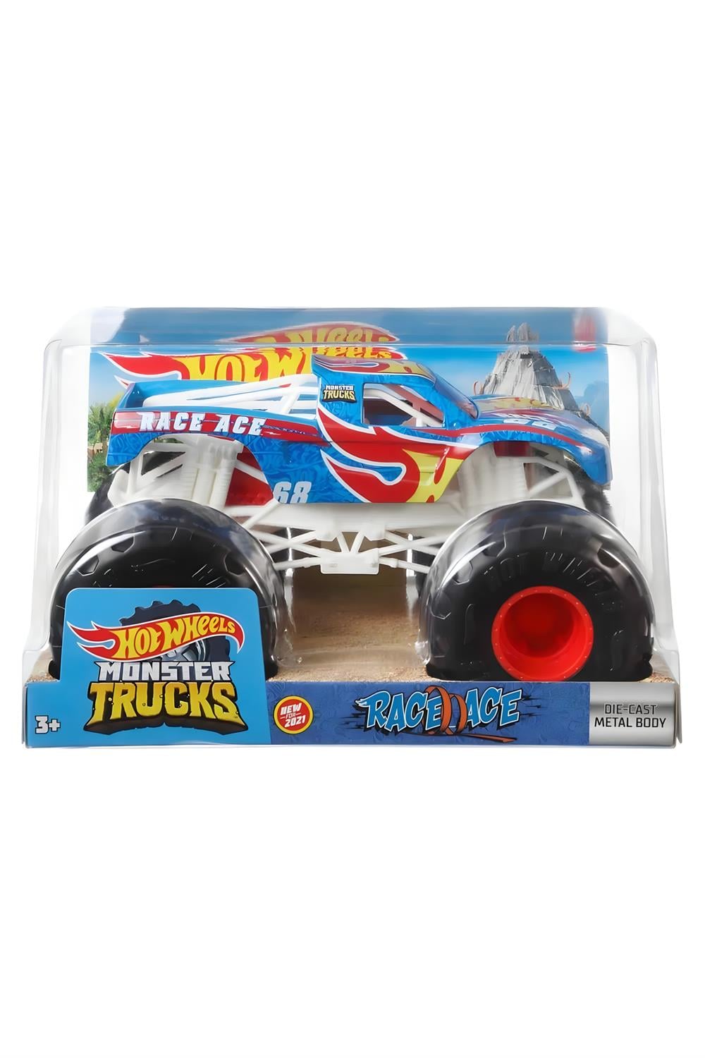 Hot Wheels Monster Trucks 1:24 Arabalar FYJ83-GTJ37 Hot Wheels GTJ37