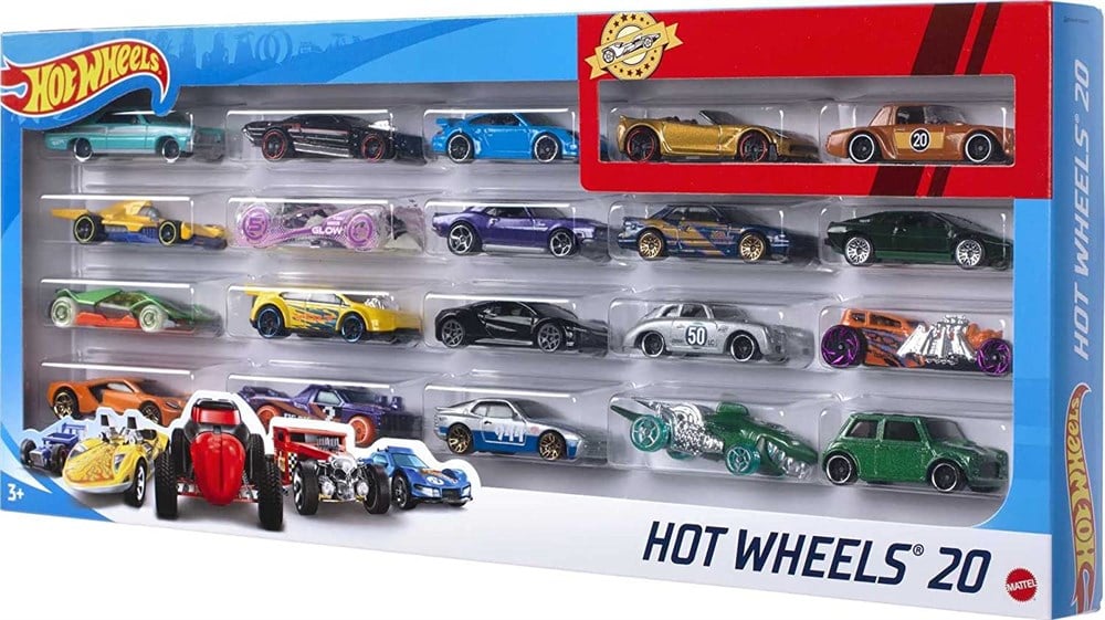 Hot Wheels 20 Li Araba Seti H7045 Hot Wheels H7045