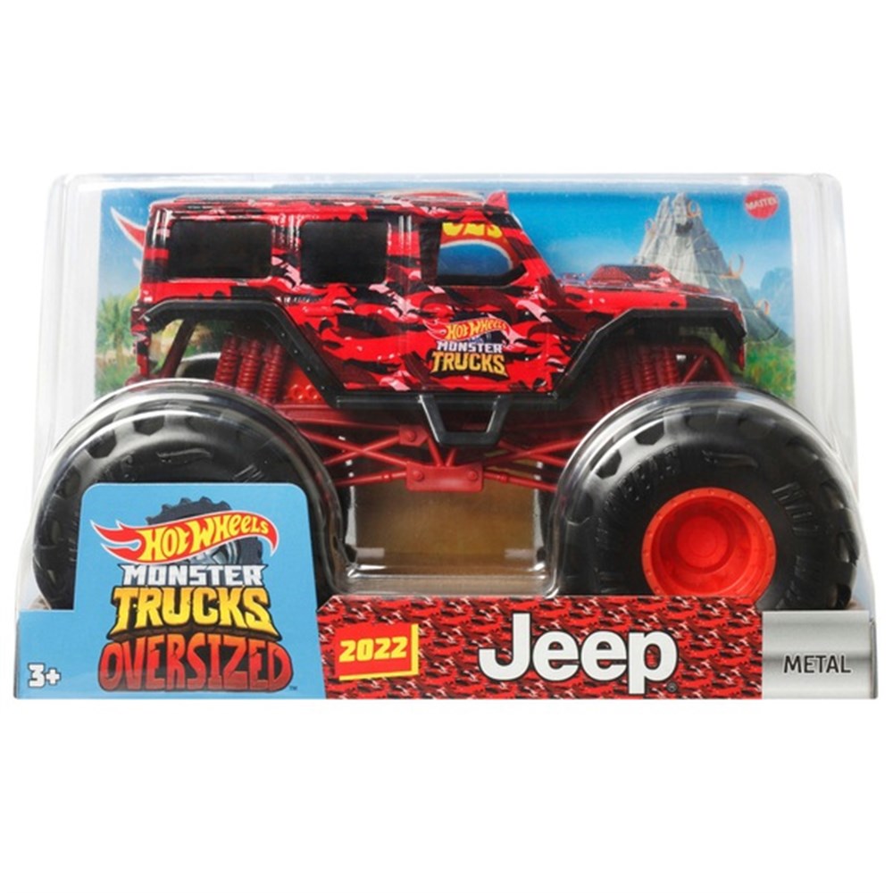 Hot Wheels Monster Trucks 1:24 Arabalar FYJ83-HDL01 Hot Wheels HDL01
