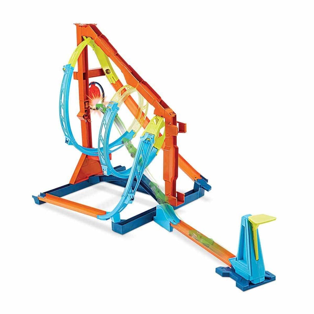 Hot Wheels Track Builder Unlimited Spiral Dönüşlü Pist HDX79 Hot Wheels HDX79