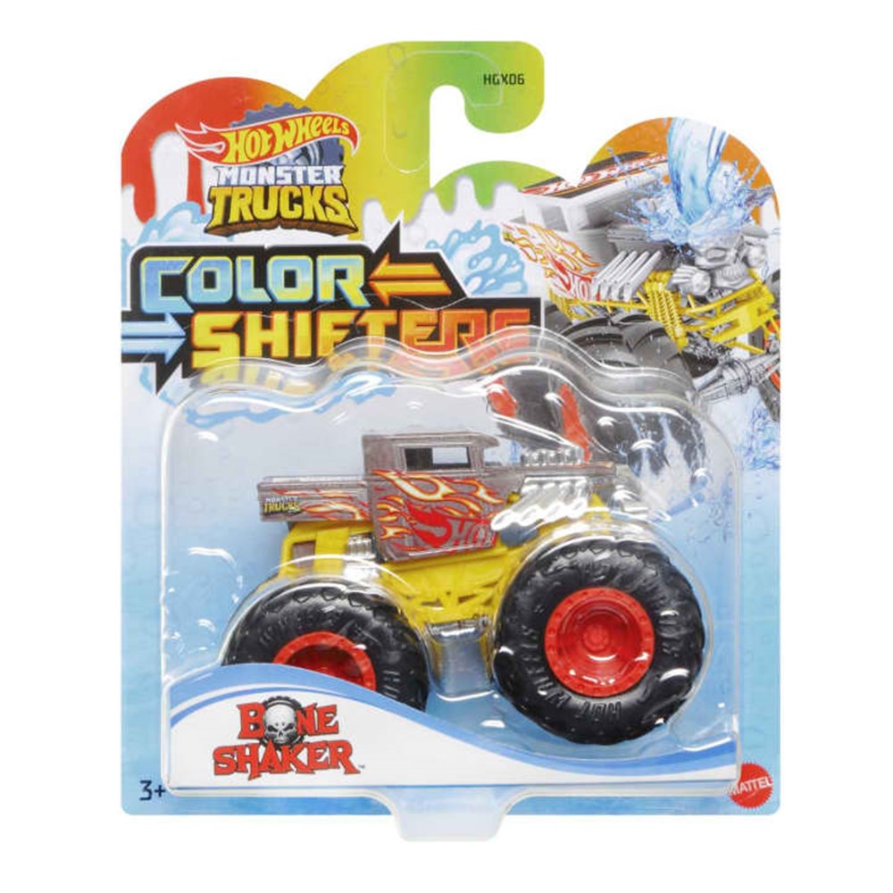 Hot Wheels Monster Trucks Renk Değiştiren Araçlar HGX06-HGX07 Hot Wheels HGX07