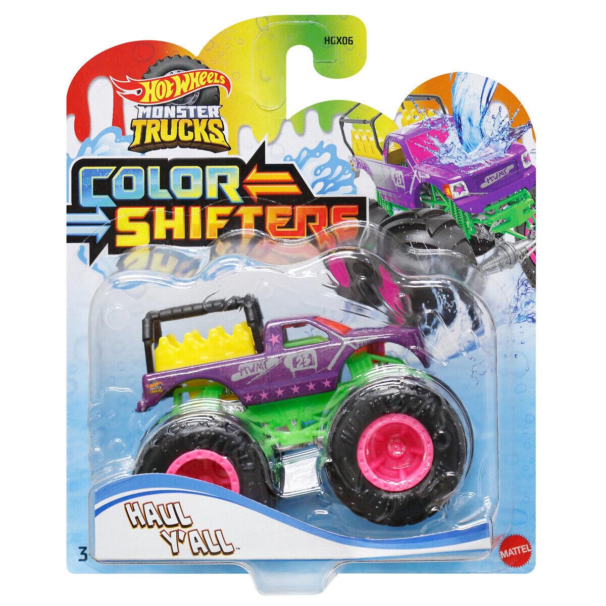 Hot Wheels Monster Trucks Renk Değiştiren Araçlar HGX06-HMH35 Hot Wheels HMH35