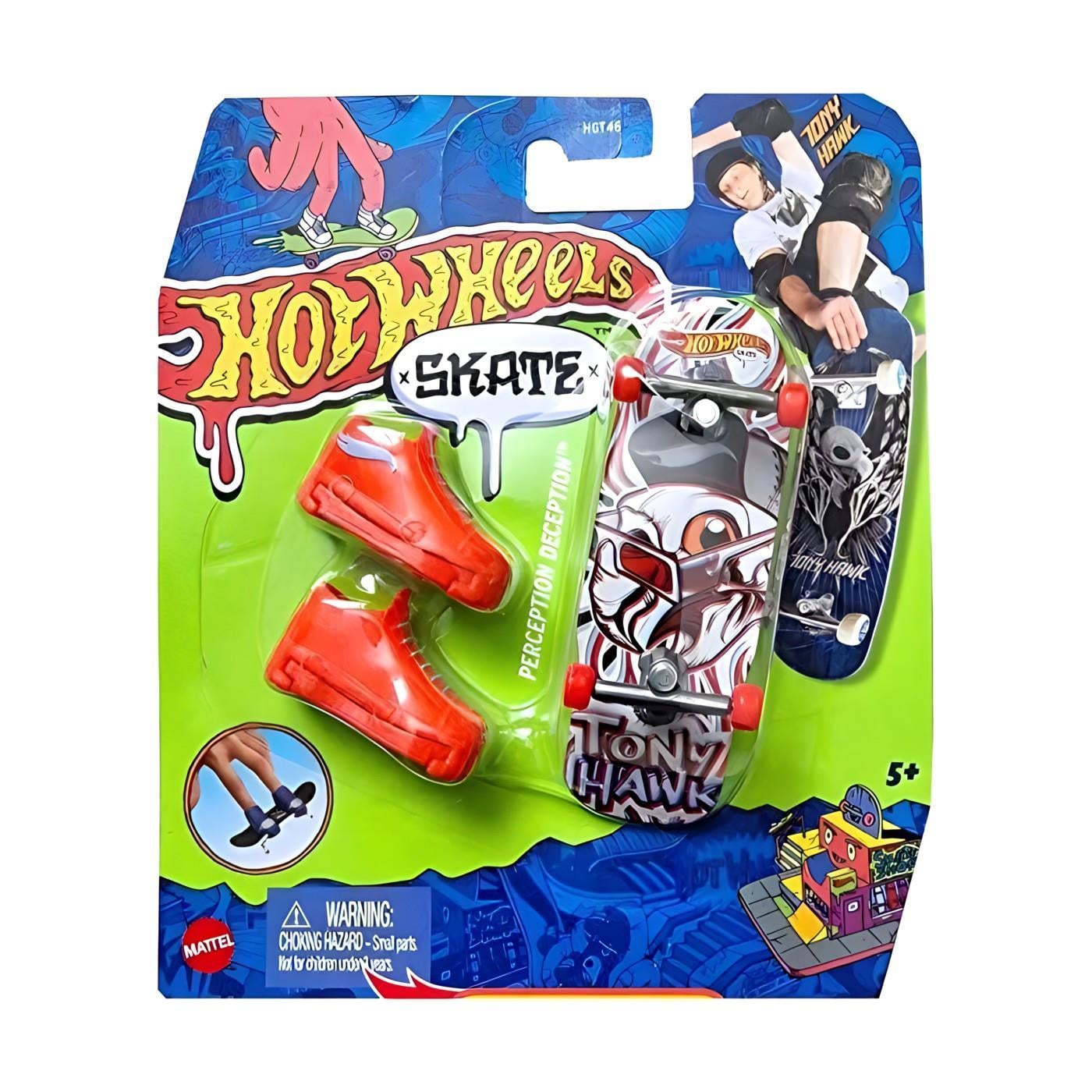 Hot Wheels Skate Parmak Kaykay ve Ayakkabı Paketleri HNG41 Hot Wheels HNG41