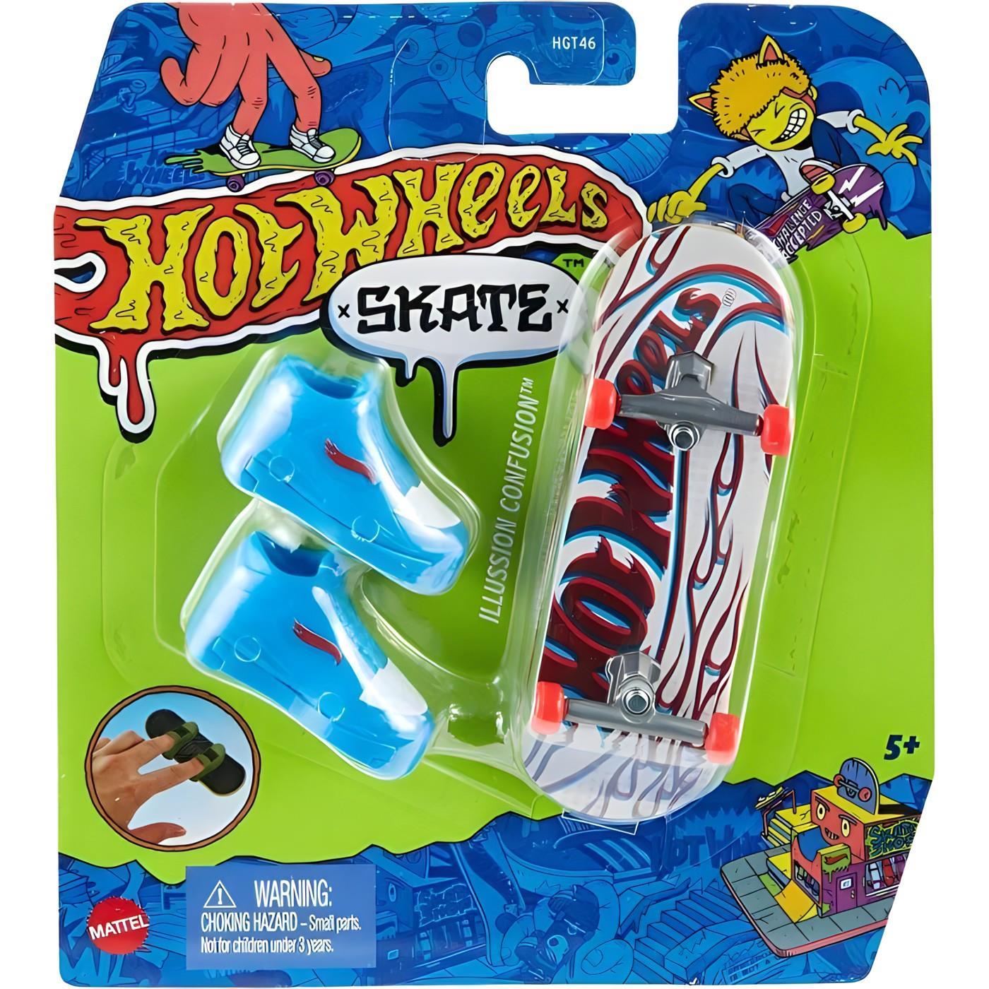 Hot Wheels Skate Parmak Kaykay ve Ayakkabı Paketleri HNG42 Hot Wheels HNG42