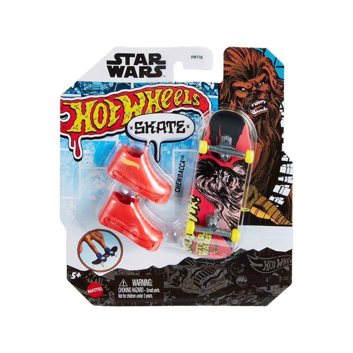 Hot Wheels Skate Temalı Parmak Kaykay ve Ayakkabı Paketleri HMY18-HNL79 Hot Wheels HNL79