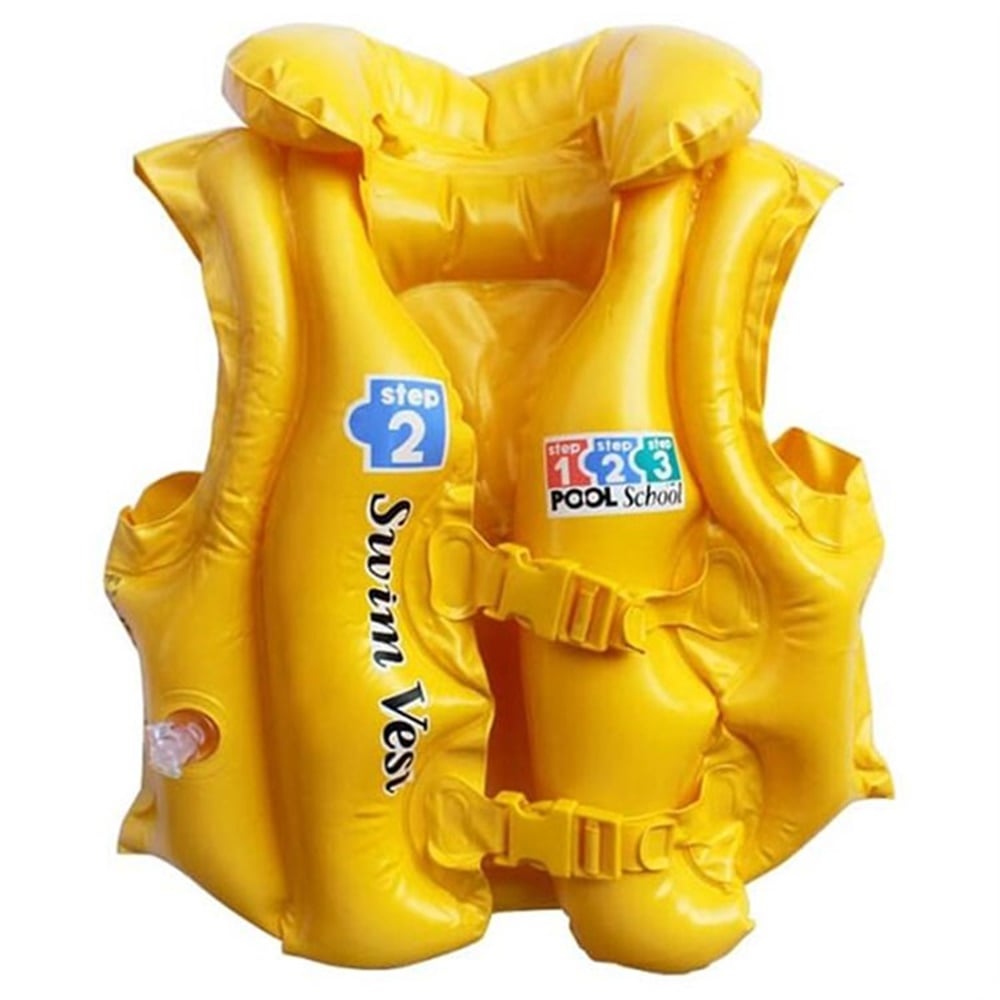 İntex Yakalı Sarı Yelek 50x47 Cm İntex 58660