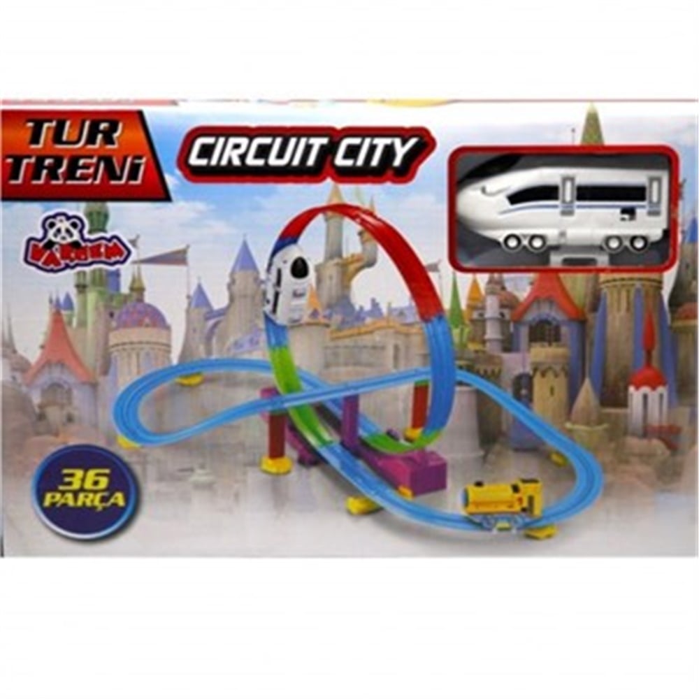 Işıklı Tur Tren Seti 36 Parça