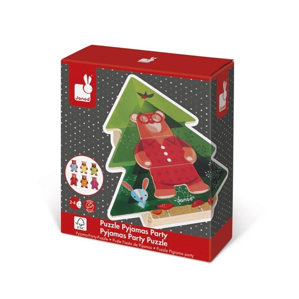 Janod Zigolos Pijama Partisi Puzzle J08198