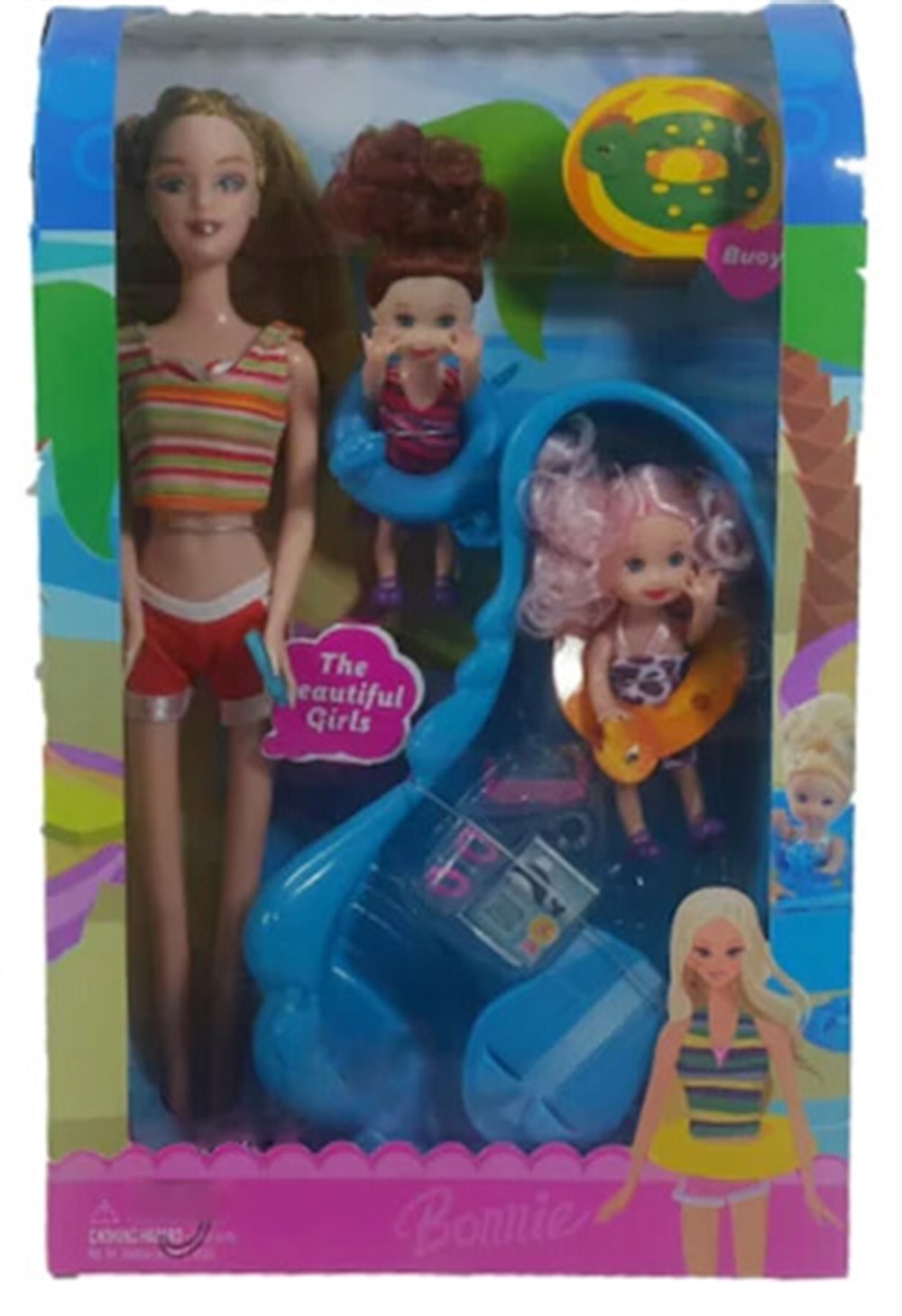 Havuzlu Çift Yavrulu Barbie Kızılkaya KZL 6177
