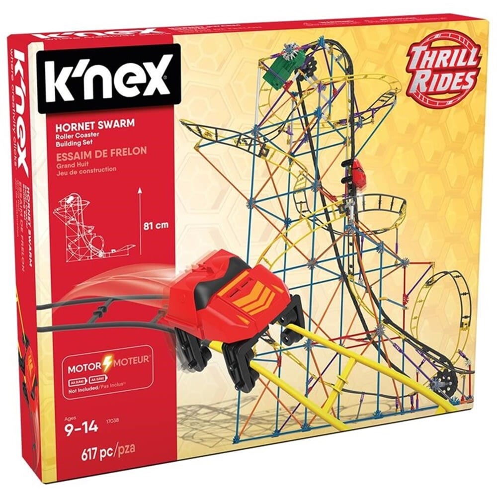 K'NEX Hornet Swarm Roller Coaster Set 17038 (Motorlu)